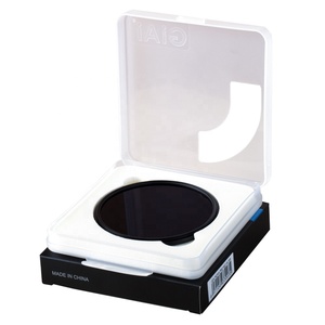 משלוח מדגם OEM/ODM 37mm 49mm 52mm 58mm 67mm 72mm 77mm 82mm מצלמה ND מסנן DSLR מצלמה ND1000 מסנן עבור Sony מצלמה