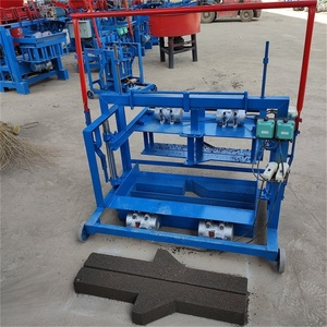 2-45 Máquina de fabricación de ladrillos diésel pequeña Máquina de ladrillos de enclavamiento Máquina de fabricación de ladrillos de molde Precio de línea de producción - Product Image 6