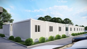 热销定制预制钢结构建筑，用于办公酒店亭预制家庭集装箱房 - Product Image 6