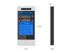 PASSWORD RFID Nfc Card riconoscimento codice Qr riconoscimento facciale biometrico controllo accessi - Product Image 4
