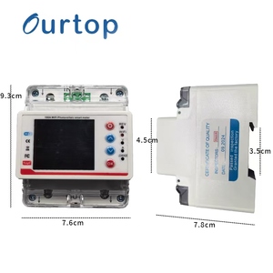 Fábrica atacado único medidor de energia inteligente 100a para casa inteligente controle remoto interruptor por voz app - Product Image 2