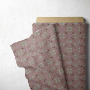 Quilting Vintage Cartoon Geometric Flowered <strong>Patterns</strong> Digital Printed Cotton Fabrics for Sewing - Product Image 5