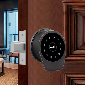 BL09-F parmak izi tek mandal yüzeye monte RFID kart ve WIFI Tuya veya Bluetooth TTLock APP ile şifreli kilit - Product Image 5