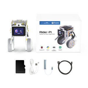 Rider Pi Carbon Fiber Pleuel struktur Dual Wheel Legged Robot Support Python-und AI-Funktionen
