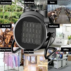 เครื่องทำความร้อนไฟฟ้า2KW 3000วัตต์, เครื่องทำความร้อนอวกาศพร้อม90องศาเครื่องทำความร้อนป้องกันความร้อนสูงเกินไป3เกียร์ปรับการป้องกันความร้อนสูงเกินไป