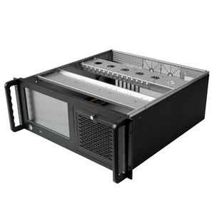 4u Server gehäuse mit <span class=keywords><strong>LCD</strong></span>-Bildschirm PS2 Psu Industrial <span class=keywords><strong>ATX</strong></span> <span class=keywords><strong>Computer</strong></span> Server Chassis 4u zur Überwachung