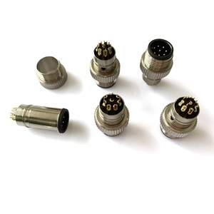 ตัวเชื่อมต่อแบบมีสาย8ขาสำหรับตัวเชื่อมต่อตัวผู้แผงด้านหน้าของ PCA PCB M12ตัวเชื่อมต่อ8pin - Product Image 4