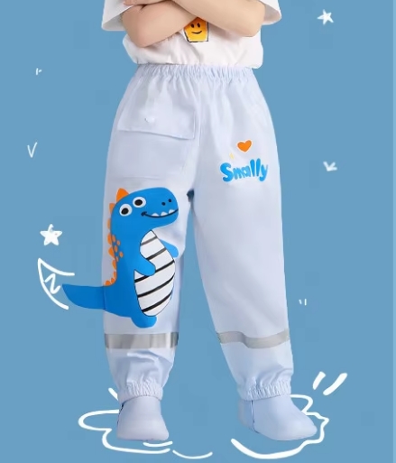 Light blue vibrant dinosaur