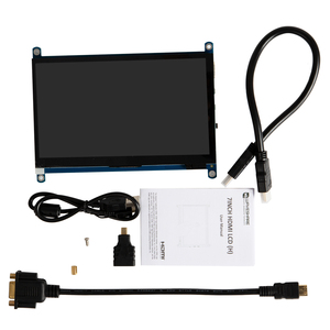 7 дюймов LCD (H) 1024x600 разрешение IPS емкостный сенсорный дисплей для Raspberry PI