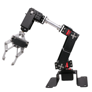 Kök eğitim 6-DOF mekanik endüstriyel Robot kolu kitleri Arduino için STM32 programlama