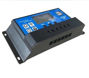 Hohe qualität PWM 10/20/30A Dual USB Solar Panel Batterie Regler Laderegler 12/24V LCD Display - Product Image 1
