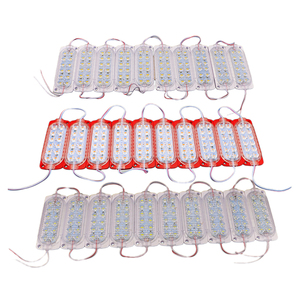 Moda DC12V 2W çift sıra LED çip modülleri otomotiv araçlar ve motosiklet IP65 değerlendirme için iki satır ışık - Product Image 4