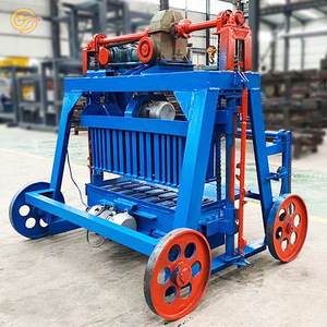 Máquina de fabricación de ladrillos de espuma de hormigón Máquinas de bloques móviles semiautomáticas Fábrica Inversión baja Fabricante de ladrillos de alto beneficio - Product Image 4