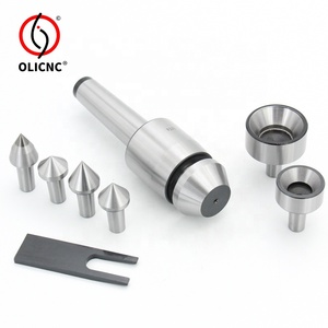 Lathe Live <strong>Center</strong> 1PC <strong>MS4</strong> Type Multiple Point Revolving <strong>Center</strong> with 7pcs Inter-Changeable Tips MT2 MT3 MT4 MT5 MT6 Live <strong>Centers</strong> - Product Image 3