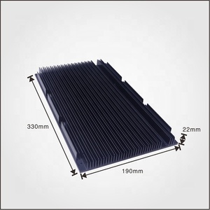 Alta precisione personalizzato OEM 3 Pin interfaccia di alimentazione nero/rame anodizzato in alluminio LED dissipatore di calore della fabbrica del Computer Case - Product Image 3