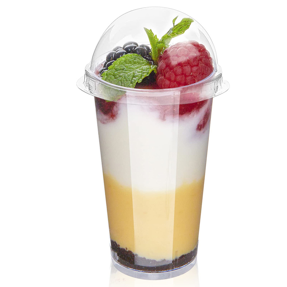 Gobelet rond 90ml avec couvercle