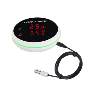 LEDEAST TUYA App control remoto de temperatura y humedad Sensor controlador de temperatura WiFi registrador de datos de temperatura - Product Image 3