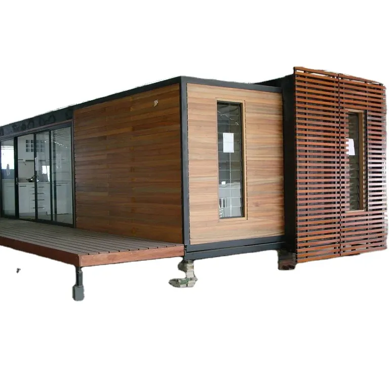 Neues Design 20 Fuß&40 Fuß tragbares Containerhaus und erweiterbarer zusammenklappbarer Containerladen mit 2 Schlafzimmern