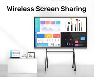 4K Android/window OPS 100 pollici interattivo Smart board Multi Touch ghiaione interattivo Whiteboard Computer per l'istruzione - Product Image 4