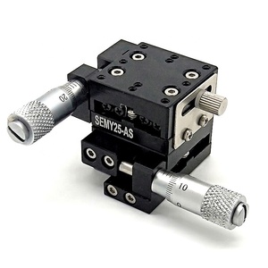 SEMX40-AS XEG 40 X Axis 40x40mm Precision <strong>Linear</strong> <strong>Guide</strong> <strong>Sliding</strong> Track Micrometer Manual Fine-tuning Cross Roller <strong>Linear</strong> Stage - Product Image 6