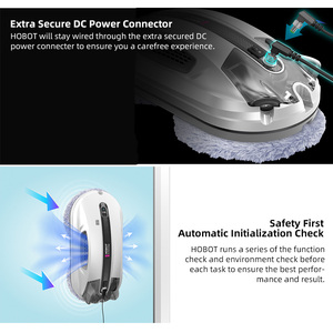 Hobot <strong>R3</strong> Window Cleaning Robot, Glass Smart APP WiFi AI Voice <strong>Remote</strong> Control Automatic Window Cleaning Robot with Ultra Spray - Product Image 3
