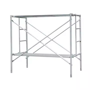 Andamios de acero galvanizado movibles de dos capas con nuevo marco de diseño y escalera Tipo de producto Andamios - Product Image 2