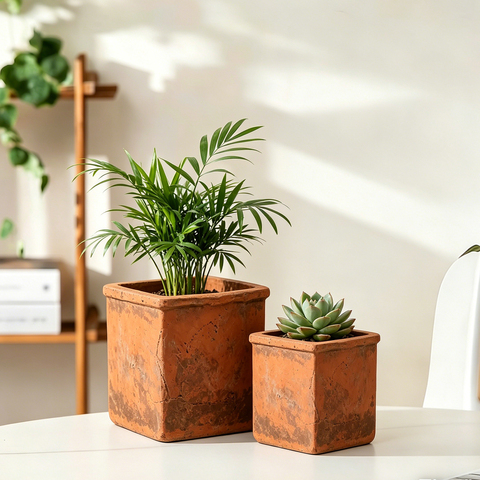 High Quality Home Garden Decorative Indoor Outdoor Planters Wholesale Terracotta Pots Flower Pot for Plants