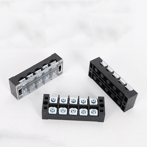 Tb4505 <strong>Fixed</strong> Barrier 45A <strong>Terminal</strong> <strong>Block</strong> 5p <strong>Terminal</strong> <strong>Block</strong> 2.5 Wire Connector of Distribution Box - Product Image 5