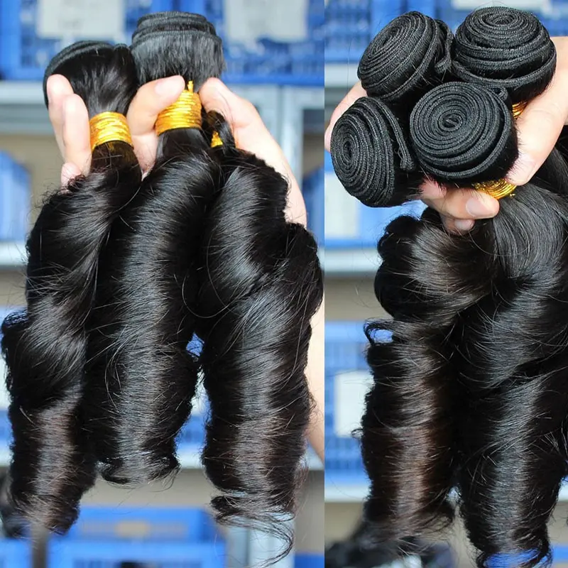 Perruque Lace Frontal Closure wig brésilienne Remy — ali queen, cheveux naturels, perruques à cuticules, 100 vierges, cheveux bruts, lisses, en lot de 3, vente en gros