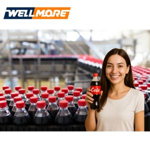 Wellmore <span class=keywords><strong>Machine</strong></span> Energiebesparing Co2 Koolzuurhoudende Drank Vullen Etiketteermachine Voor Plastic Fles - Product Image 4