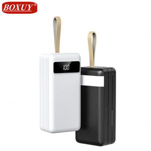 Cargador rápido de 2.1A de gran capacidad, Banco de energía de 100000 mah con 4 salidas USB, 3 puertos de entrada, portátil, 100000 mAh - Product Image 1