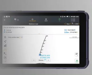 Leistungs starke RTK-Software CHC Landstar8 Android OS Daten erfassung APP-Programm für RTK-Vermessung