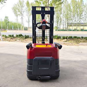 Semi-automatic Self-<strong>loading</strong> <strong>Pallet</strong> Stacker Self-lifting Manual <strong>Pallet</strong> Lift Warehouse Lifting <strong>and</strong> Handling Factory Direct Sales - Product Image 2