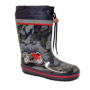 2025 yeni çocuklar Gumboots su geçirmez baskılı çizgili dinozorlar yumuşak kolu yağmur dişli kış sonbahar yaz bebek için