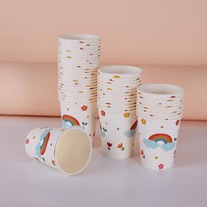 定制设计批量定价的可回收单壁纸杯 - Product Image 1