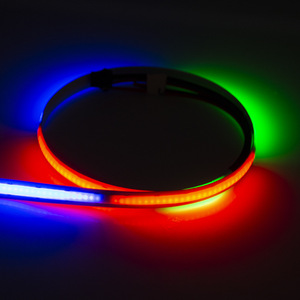 Бесшовная лента COB RGB 12 В 5 м Катушка 512 720 светодиодов/м IP20 CE RoHS программируемые эффекты сценического освещения - Product Image 5