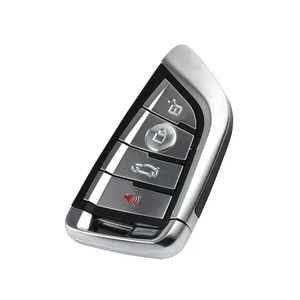 Alarma inteligente para coche de 12V, aplicación de teléfono, código de salto bidireccional, control BT PKE, sistema de seguridad de coche unidireccional sin llave con 2 mandos a distancia