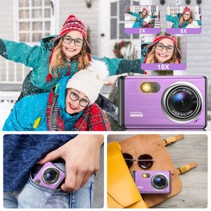 スーパー4K家庭用48メガピクセルデジタルカメラ、2.88インチIPSカラーディスプレイ - Product Image 2
