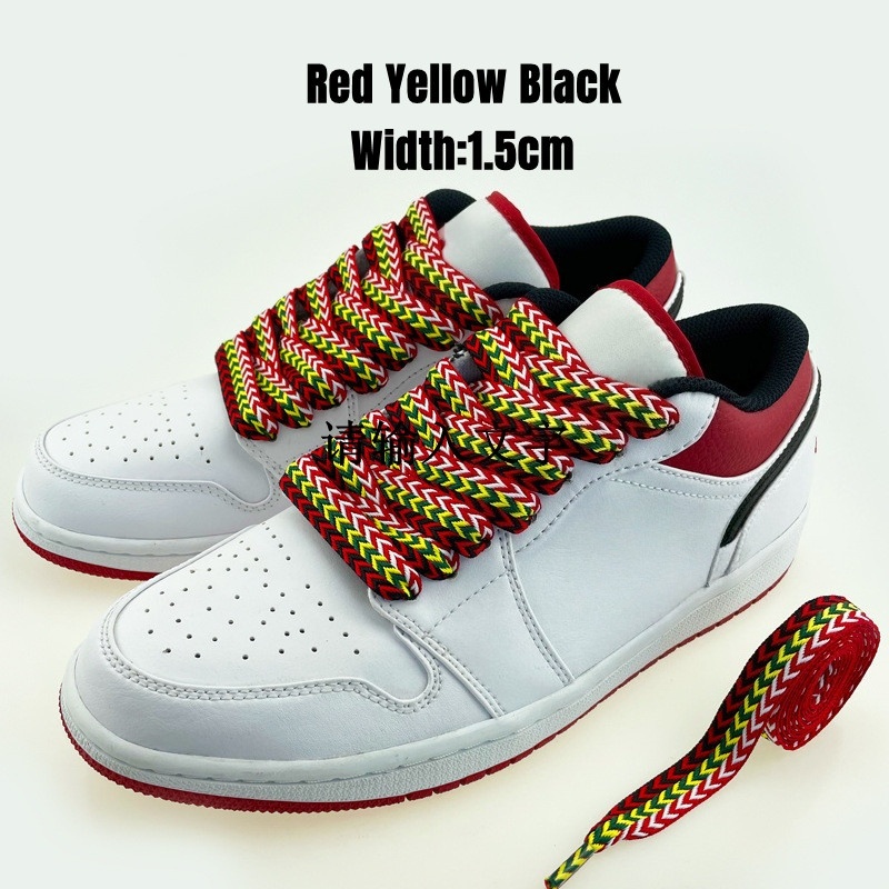 Rojo/amarillo/negro 1,5 cm de ancho