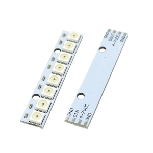 8-Bit WS2812 5050 RGB LED eingebautes Vollfarb-Treiber-Farblicht-Entwicklungs platinen modul - Product Image 3