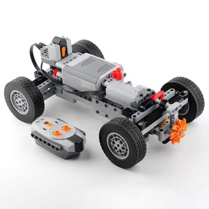 Stemedu MOC <strong>RC</strong> Car Building Blocks Chassis Model 4WD Remote Control Racing Car Toys Kid's Educational Gift <strong>Kit</strong> for Children - Product Image 1