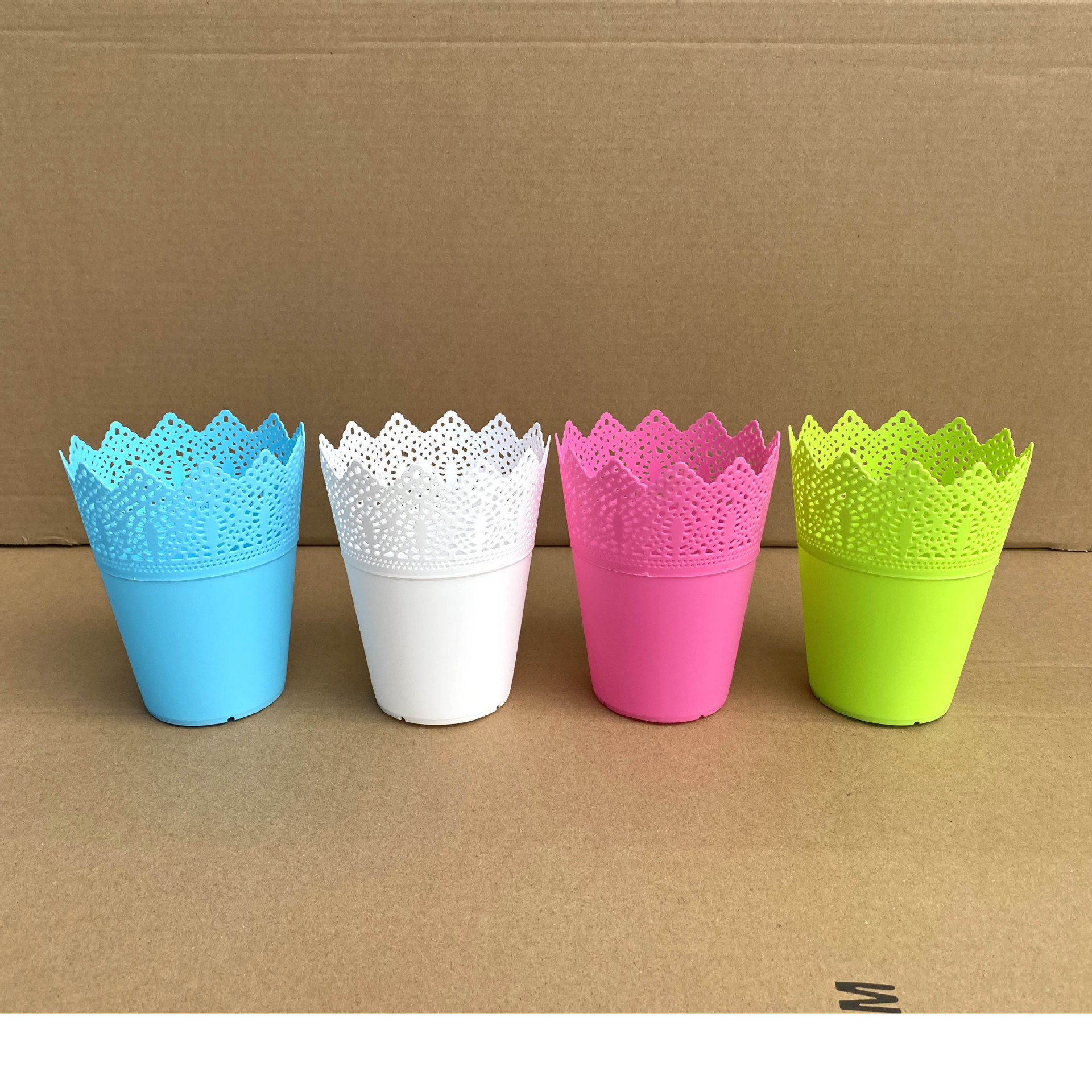 030-1, panier de rangement quadricolore (480/boîte)