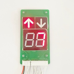 Orijinal üretici özelleştirilebilir 7-Segment LCD ekranlar için asansör asansör COP LOP Modern tasarım tarzı paralel Segment ekran - Product Image 5