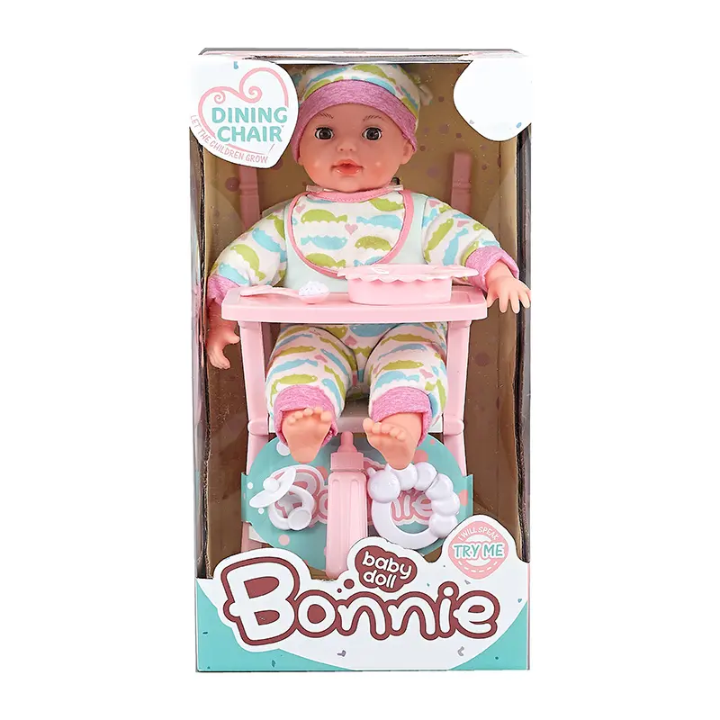 Baby Doll rinato da 14 pollici con capezzolo e giocattoli da cucina Set da gioco per bambole moda bambino giocattolo ragazza