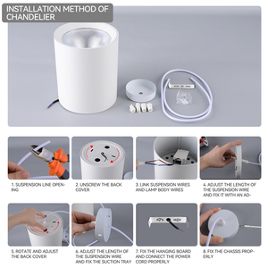 DINGDIAN gắn trần AC220V 2.5inch 12W 3000K 4000K 6000K <span class=keywords><strong>COB</strong></span> LED Downlight nhôm Led Spotlight - Product Image 2