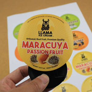 ملصقات سريعة الجودة قابلة للتدمير ، Dia 20: معايرة أمان دائرية <span class=keywords><strong>QA</strong></span> ملصقات مرت ، ملصقات بقعة <span class=keywords><strong>QA</strong></span> مرت قشرة البيض - Product Image 3