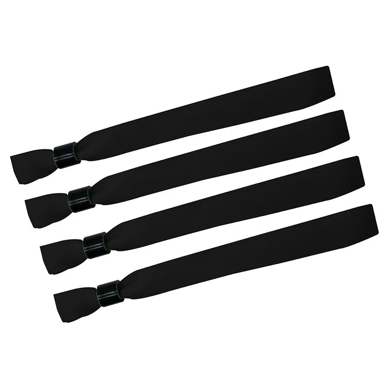 Ruban de bracelet noir coloré de 1,5 cm * 17,5 cm
