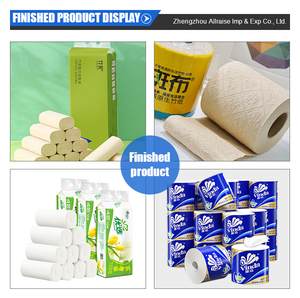 Buona qualità semi-automatica jumbo roll riavvolgimento carta igienica che fa la macchina per il taglio della macchina e la goffratura - Product Image 3