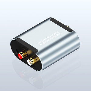 Conjunto de convertidor Digital a analógico, convertidor Coaxial Toslink de fuerte dureza, señal eléctrica portátil a RCA R/L, OEM - Product Image 1