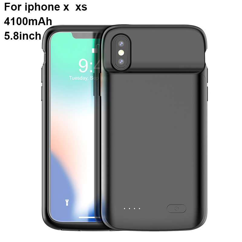 Negro para iPhone X/XS (4100mAh)